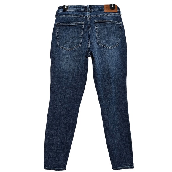 Lucky Brand Lolita Low Rise Skinny Jeans Dark Wash Stretch Women's 12x31 Clean - Picture 2 of 11